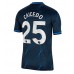 Tanie Strój piłkarski Chelsea Moises Caicedo #25 Koszulka Wyjazdowej 2023-24 Krótkie Rękawy